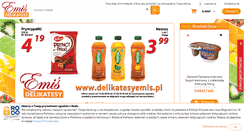 Desktop Screenshot of delikatesyemis.pl